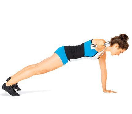 on the side plank