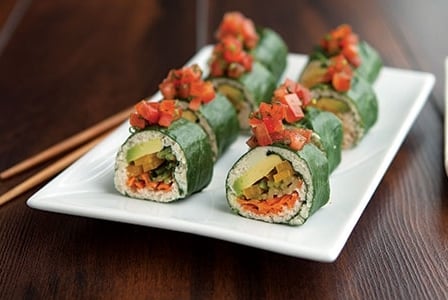 Meatless Monday: Garden Sushi Rolls
