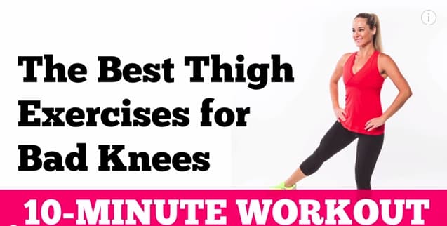 The Best Thigh Exercises for People with Bad Knees (Video!)